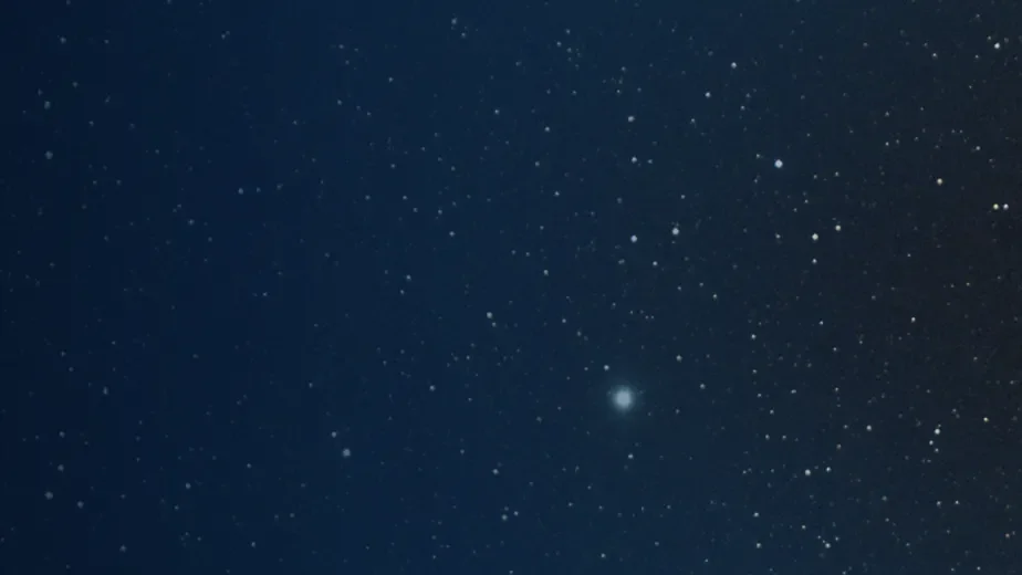 an image of the stars in the sky being seen through a constellation viewer