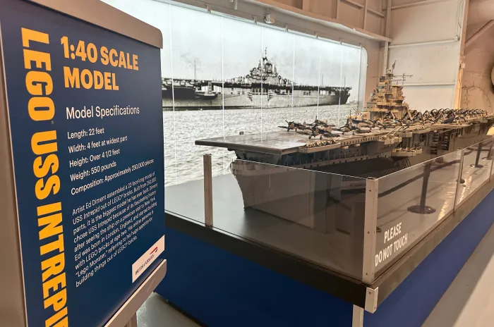 Celebrate International LEGO Day with the LEGO USS Intrepid at the ...