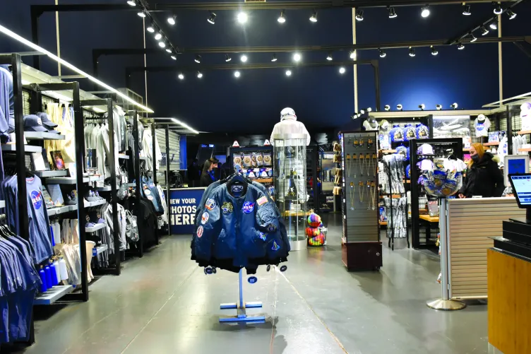 A photo of one of the stores at the Museum.