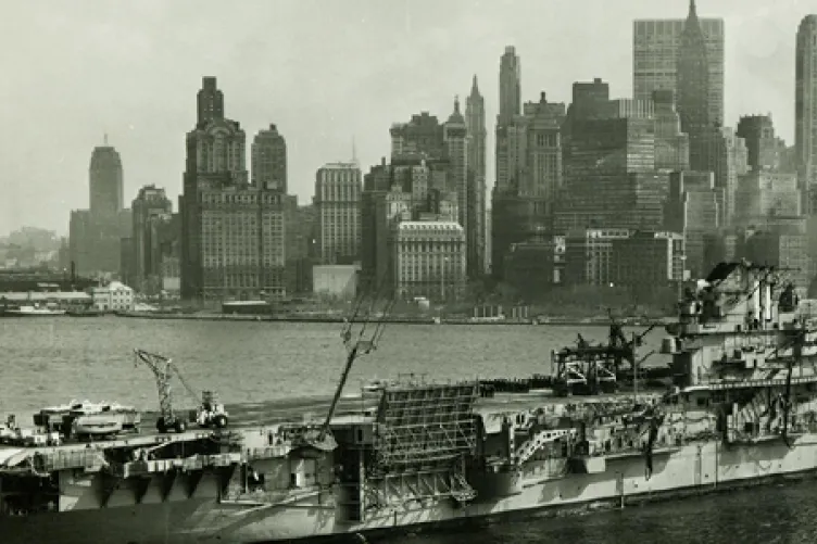 uss intrepid old picutre