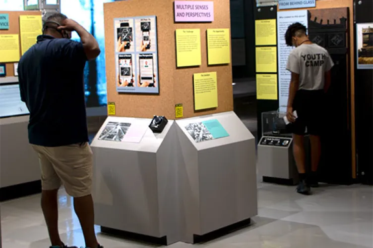 making history accessible exhibit