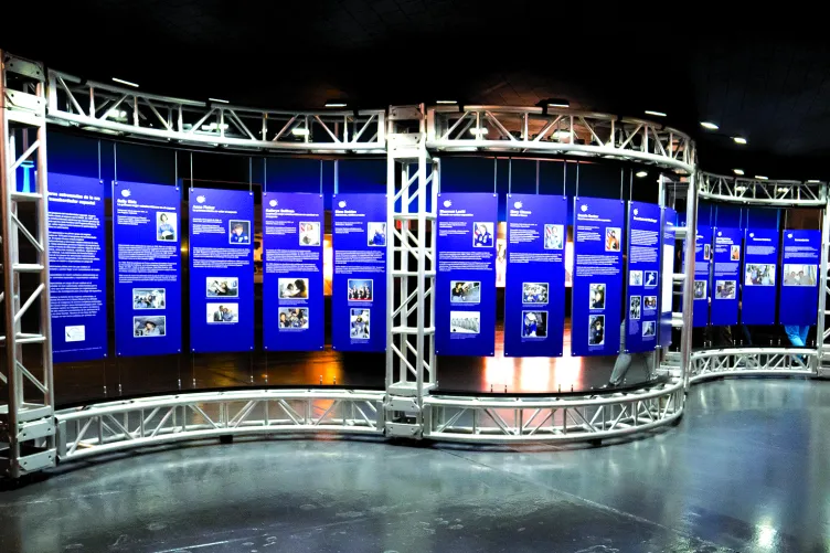 Exhibition panels for Women Astronauts exhibition