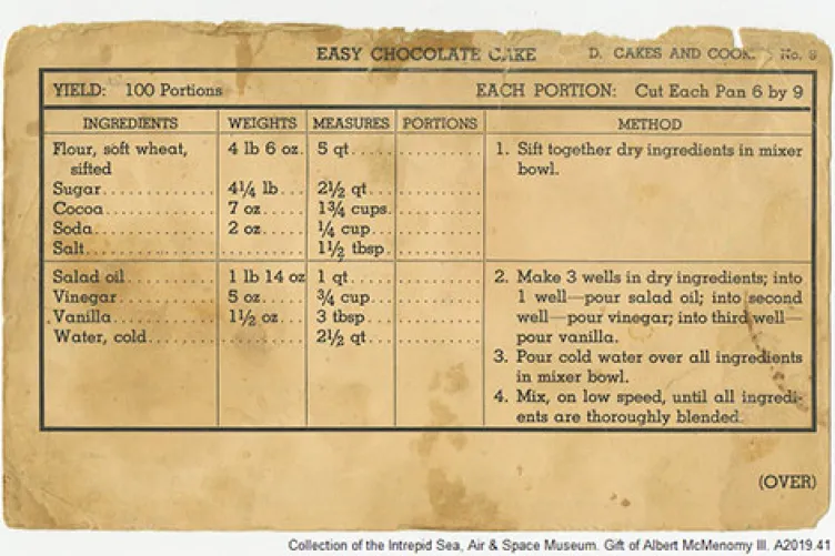 intrepid cake recipe