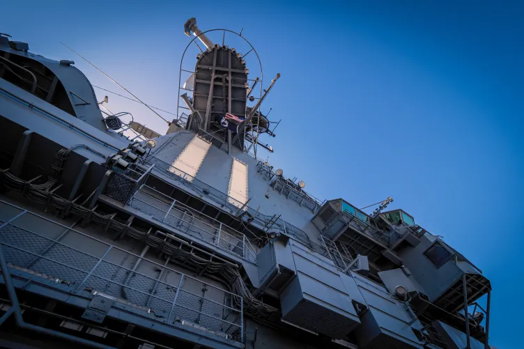 Image of the Island in the Flight Deck