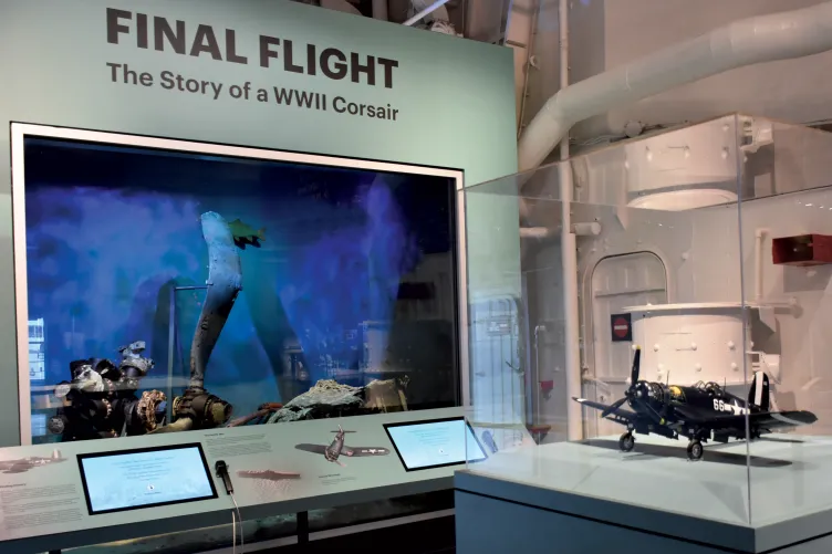 Final Flight The Story of A WWII Corsair exhibition