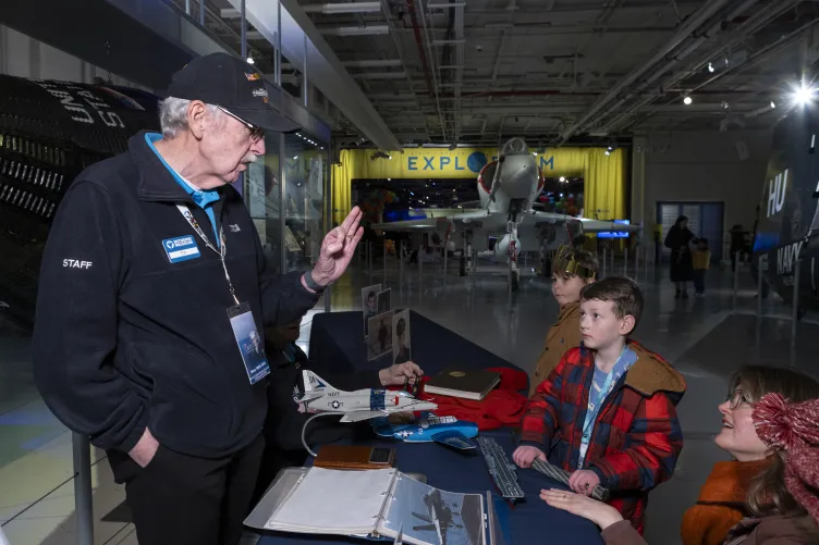 Kids Week aboard Intrepid