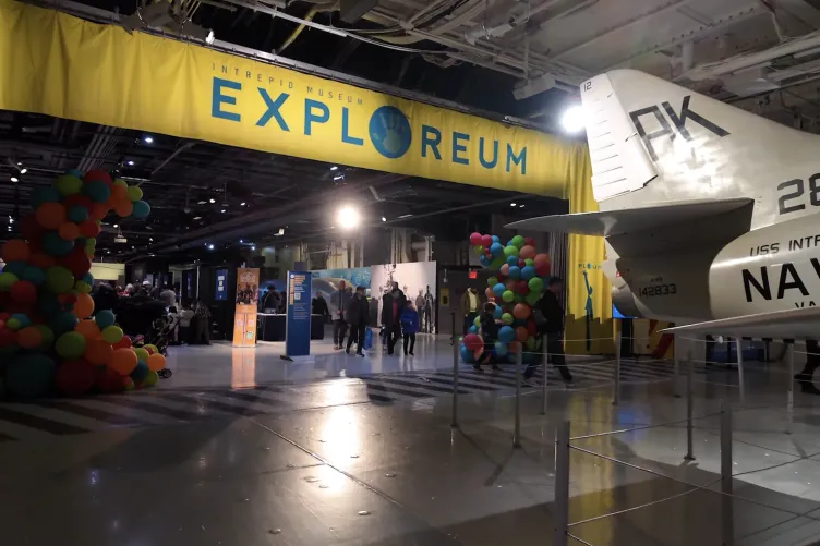 Exploreum Hall during Kids Week