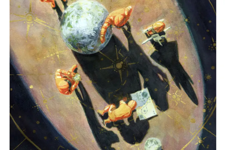 SVA + NASA: The Artemis II / Earthrise Poster Project Emma Tutty