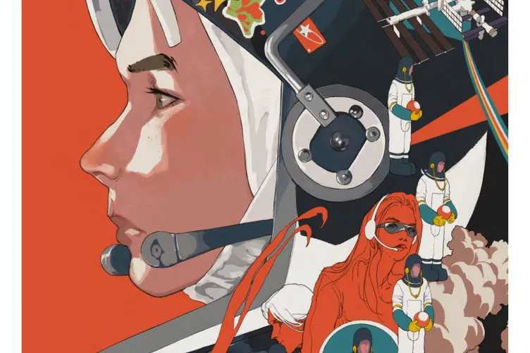 SVA + NASA: The Artemis II / Earthrise Poster Project Mingyi Gan