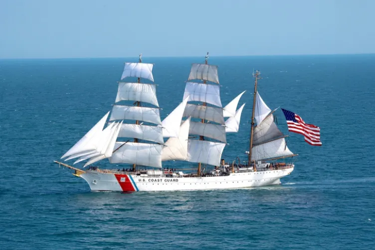 “America’s Tall Ship,” the U.S. Coast Guard Cutter EAGL