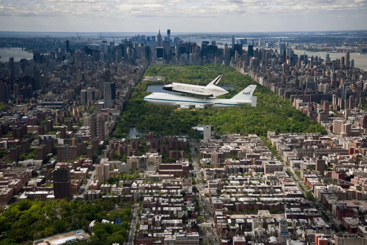 NASA Enterprise Flyover