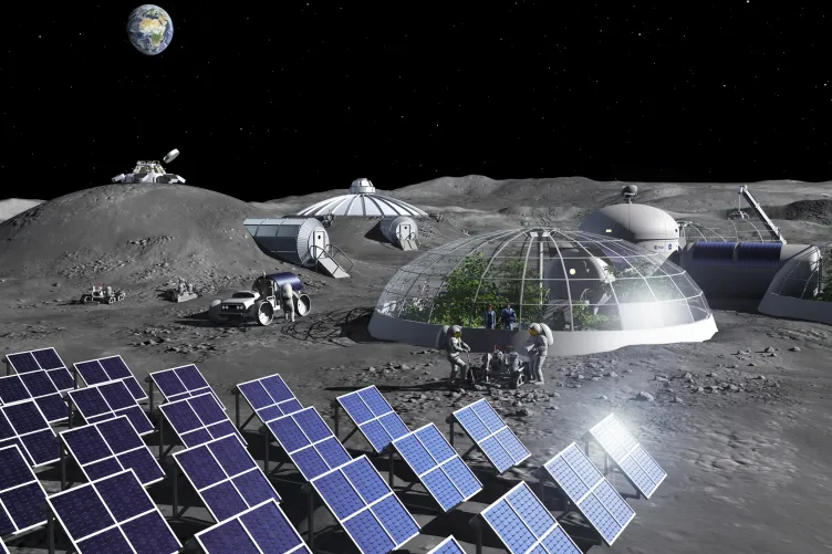 NASA's Moon Base and Lunar Habitation