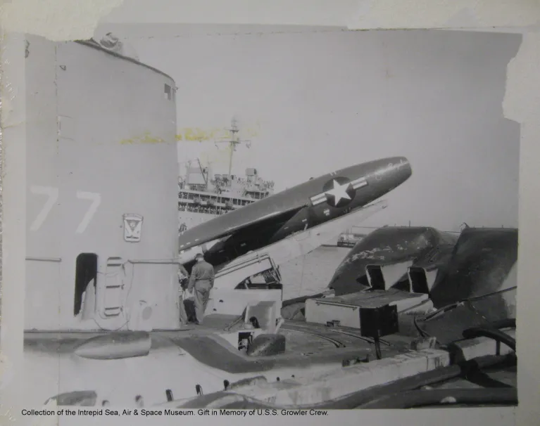 Archival photo of the Growler