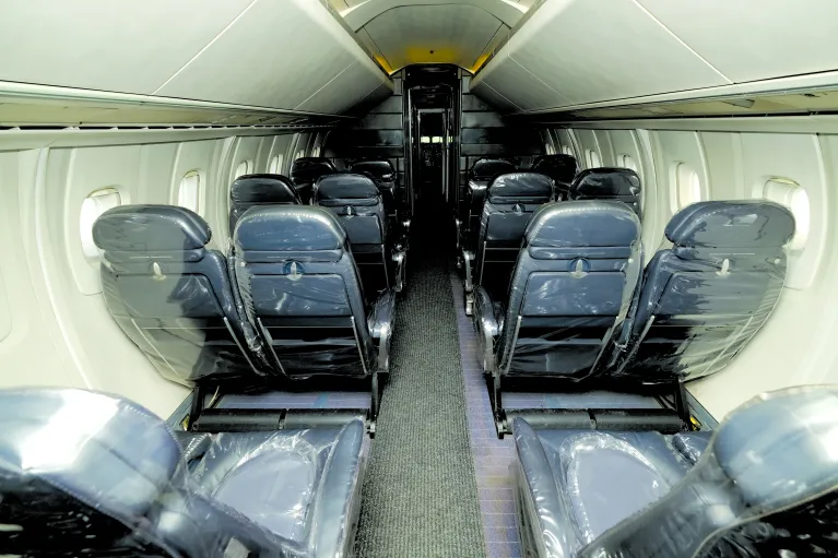 British Airways Concorde cabin