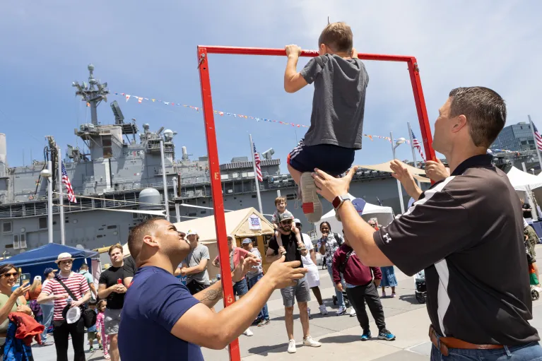 Military Competitions during fleet week 