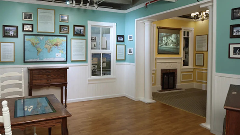 Ports of Call showcases souvenirs that Intrepid sailors collected during liberty (time off) in foreign ports. (Photo by Whitney Cox)