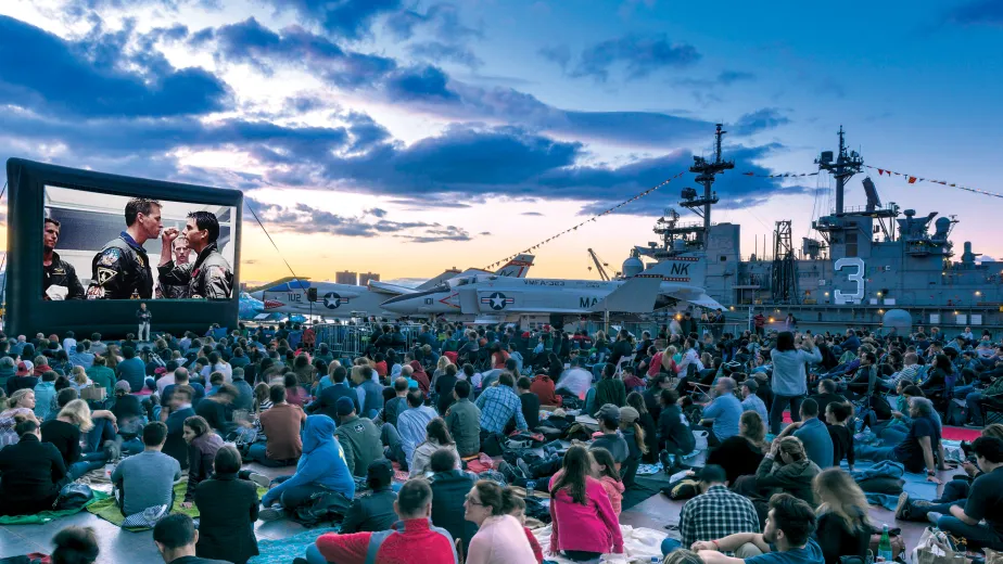 Free Movie Night: Top Gun | May 28 | Intrepid Museum