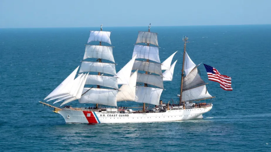 “America’s Tall Ship,” the U.S. Coast Guard Cutter EAGL