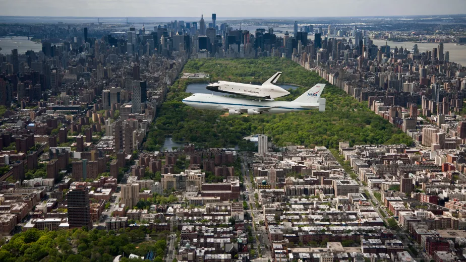 NASA Enterprise Flyover