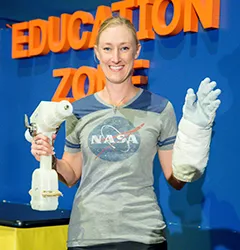 Allison Bolinger spacewalk flight controller 