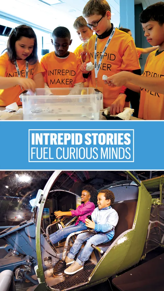 Give to the Intrepid Museum this holiday season.
