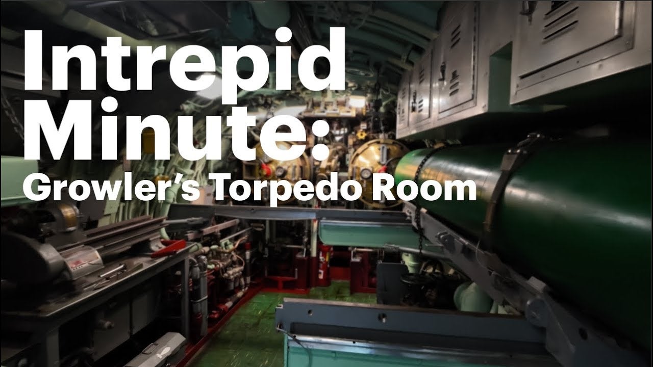 Embedded thumbnail for Intrepid Minute: Growler's Torpedo Room