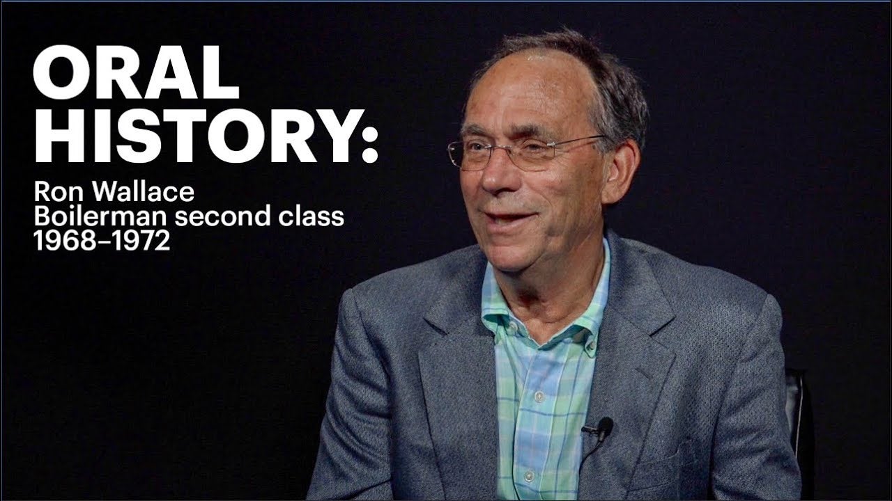 Embedded thumbnail for Oral History: Ron Wallace